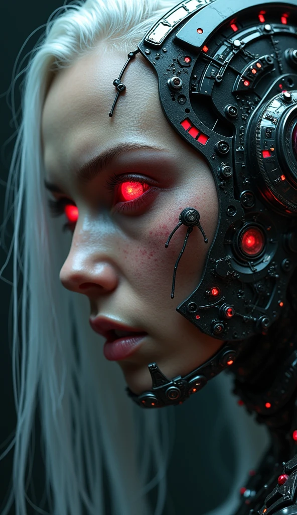 (highly detailed:1.2),(best quality:1.1),(8k:1.0),(emb-rrf-low:1.0),(many many large black tattoos on head and face and eyes:1.2),sharp focus,(subsurface scattering:1.1)
(beautiful detailed young monster cyborg girl:1.2), (no hair:1.2),(full body:1.2), (dynamic pose:1.2), neon glow, (detailed cybernetic eyes:1.1), (eating human flesh:1.3), (blood-stained fangs:1.3), (blood on face:1.2)
(hyperrealistic:1.2), rpg, elden ring style, dramatic lighting, (highly detailed futuristic cityscape:1.2), (horror sci-fi:1.2), detailed digital painting, professional portrait photography, by wlop greg rutkowski jeffrey simpson alphonse mucha