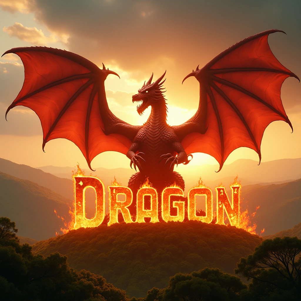 Create a dragon gamer logo with the name VRG team