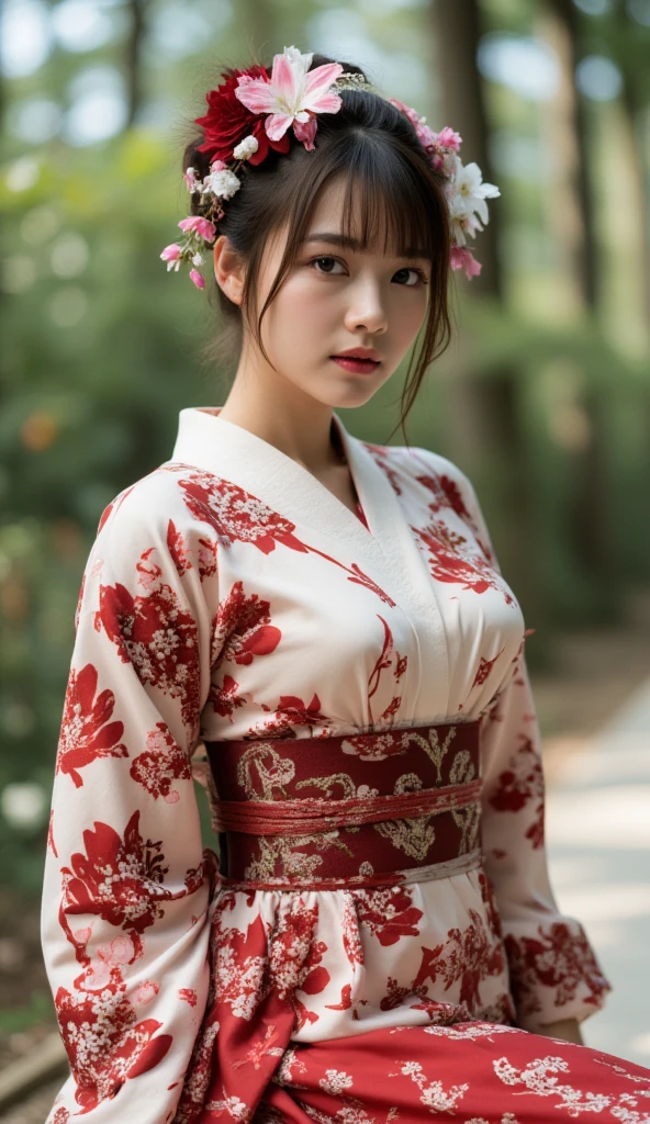 Kimono Beauty，review,breast，random outdoor