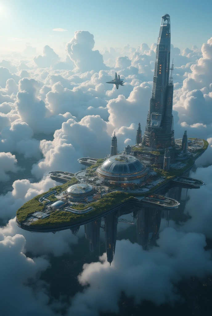 (Best Quality, 4k, ultra detailed, high resolution, Masterpiece: 1.2),(wide angle, Character in the distance on a futuristic building:1.5), There is a character seen from afar, located on a high observation point:1.4. It is small compared to the surroundings., highlighting the magnitude of the ship. The character is equipped with a space suit:1.5, with flashing lights and mechanical details.view of outer space: Through the ship&#39;s openings, you see a vast starry space. The stars are unevenly distributed., creating variable densities and suggesting the remoteness of some celestial objects.