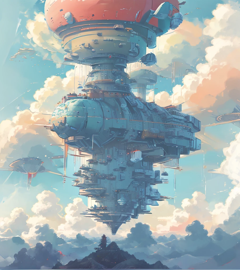 Many islands are suspended in the air with many small airships flying around, cities, fantasy, magical plants growing, extreme details, realistic light, epic composition, (complex details), (complex design, ultra-details :1.2), Art Station, (Masterpiece, Best Quality), Ultra HD, 32k --v 6