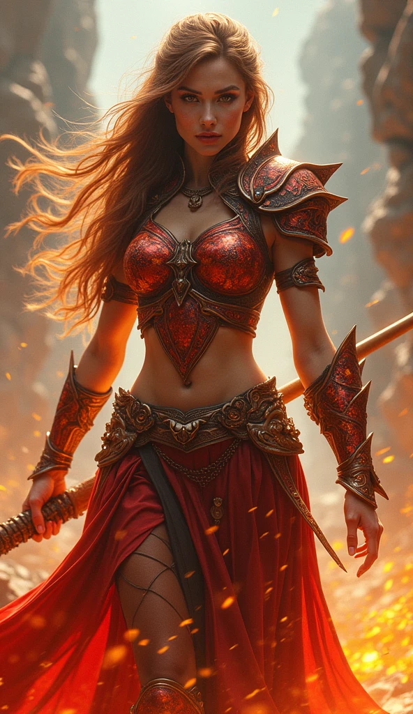 Very beautiful woman、Slender women、(Detailed face)、Realistic Skin、((Knight of Fire)), (((Red Armor:1.25)))、((((A black armor with extremely detailed and intricate decoration.))))、((Delicate photo)),(Girl Astepeace RAW Photo Details:1.25), (Highest quality:1.6), (Ultra-high resolution:1.5), (Realistic:1.75), 8K resolution, Canon EOS R5, 50mm, Absurd, Super detailed,Cinema Lighting,Battlefields of Medieval Europe、((Fight))、RPG World、Final Fantasy、(((Decorative skirt)))、Thigh-high socks、Shingard、night、Pink Hair、((Bangs are too long))、((Long, thick pink braids))、Get a six pack、Torn Cloak、Beautiful Armor、(((Giant Sword)))、In combat、The wind is blowing、(((Flames covering the area)))、(((Leading a large group of red knights)))、(((Knight Commander)))、Armor with a phoenix motif、((flames of fire))、(((Battle Scenes)))、((Browsing Caution:1.2))、(((I can see her panties:1.4)))、、((Skirt lift in the wind))