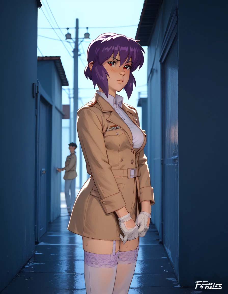 NSFW render of motoko kusanagi hentai scenes. motoko is with an anonymous short boy in a dark and wet parking garage. she is wearing her tan military dress uniform. tan jacket, white undershirt, red dit, skirt, pantyhose. . author: (fossa666:1.5)r (taran fiddler:1.5),\oneeshota, motoko vs shota, (pixel sketcher:1.4) masterpiece, detailed Bonifasko lighting, [crepuscular ray], motoko is being groped by a small boy, sexual assault. motoko embarassed, blushing, squeezing, best details, real life, depth of field, detailed background ; dim lighting, flashlight lighting, solo, . . ,female, (motoko kusanagi ), (\), ,, (motoko kusanagi:1.2), seductive walk, femme, genitals, , medium breasts, clear details, (, realistic sweaty skin textures, translucent body, you can see under her skin, , ,s, stand alone complex, various poses, ,, gloves, stockings, 1girl,1boy, hetero, incest, 
