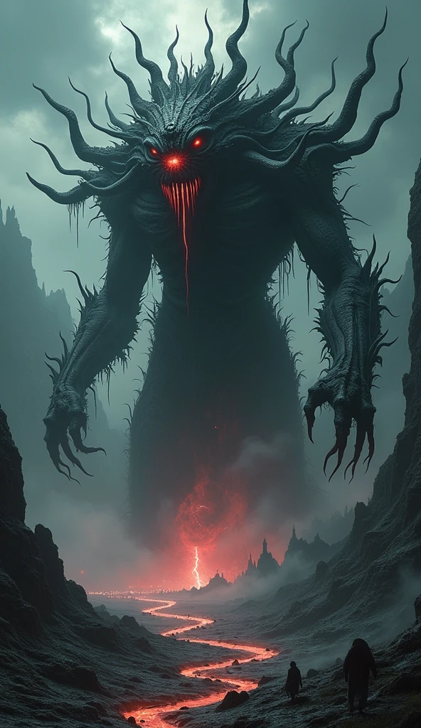 Monstrously terrifying demon