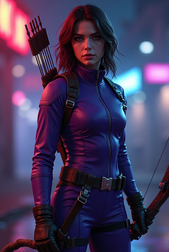 Cyberpunk Sci-Fi Characters、Beautiful young woman wielding a boltgun、ghost in the Shell、kusanagi motoko、(Motion Blur:1.9)、Rainy night、Hyperrealistic、Cinematic lighting、Dramatic composition、Very detailed、8k、Photorealistic、Chiaroscuro、Neon Light、Futuristic cityscape、Intense atmosphere、Very detailedな顔と目、Complex mechanical prosthetics、Dynamic pose、Rain effect、Moody color palette、Glowing Cybernetic Implants、environmental reflection