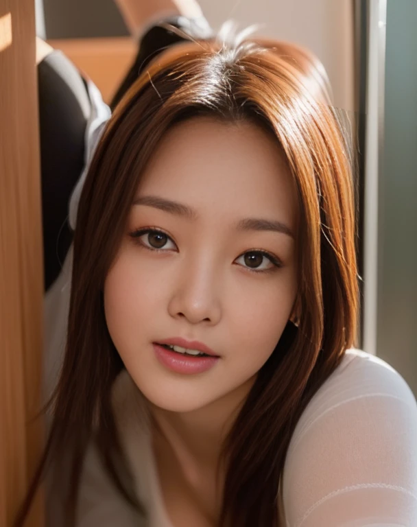 (Highest Resolution, clear_Image 1.2) 、(Beautiful girl with golden ratio face)、(15-year-old girl)、(Very lively eyes、wolf eyes 1.2)、wonderful, Tabletop, Attention to detail, Lip gloss、(((Twin-tailed rabbit style)))、Tongue sticking out wide、Very beautiful girl、 alone, Beautiful girl like a model、(Long sleeve sailor suit、Very fine pleated scarf, Beautiful and exquisite, Attention to detail nose,((((Licking tongue)))、Top quality photo masterpiece、Incredible photo realism、Surrealist female portraits by David Hockney and Alphonse Mucha,(((Looking into the camera)))、((((Serious Eyes)))、(((Add highlights to the eyes)))、(((Looking into the camera)))、幸せそうにsmile,Perfect Makeup,smile,(14-year-old girl)、(Very lively eyes、wolf eyes 1.2)、