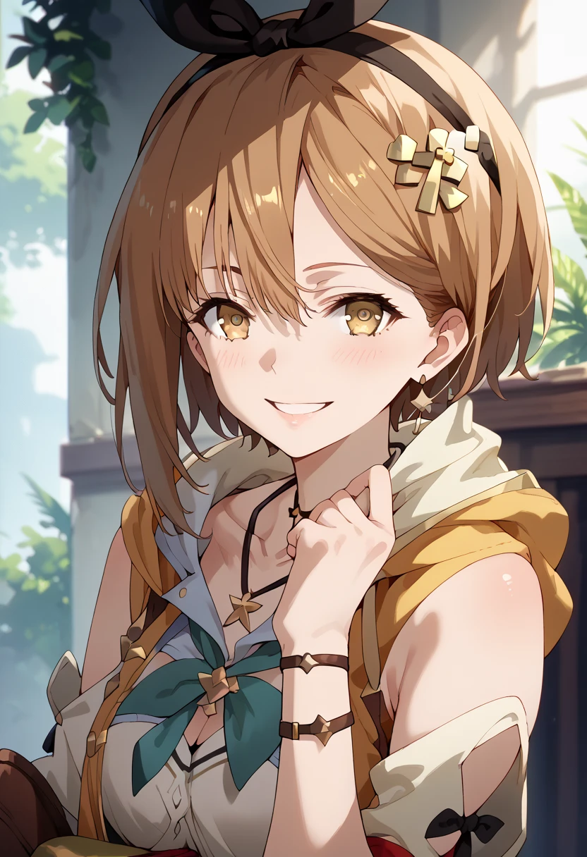 masterpiece, high definition , best quality,8k
( Atelier Ryza )smile