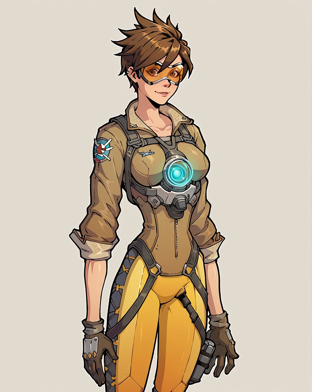 tracer from overwatch with big 