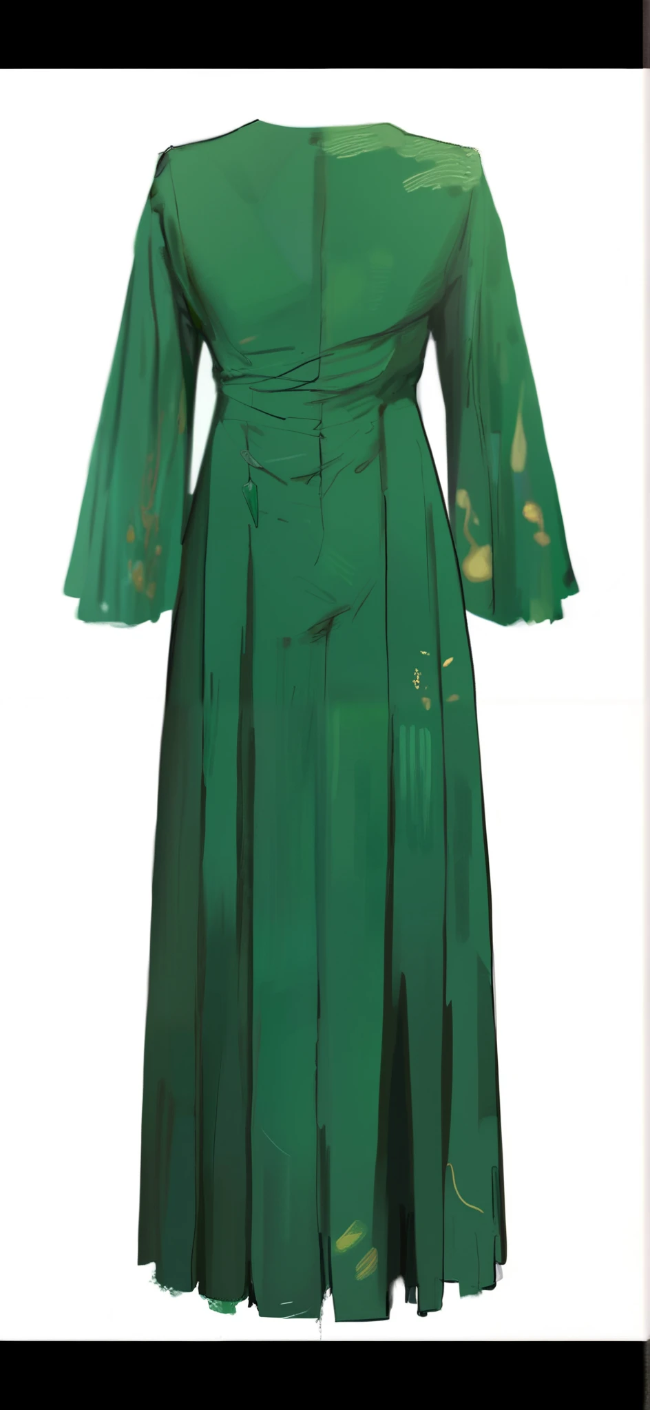 a close up of a skirt with a frillying hem, satin, beautiful soft silky dress, soft silk dress, silk dress, long skirt, beautiful silky dress, tattered green dress, muted green, olive green, light green dress, silk, midi skirt, pale green halter top, translucent silky dress, gown, long gown, long flowing fabric skirt 2D skirt drawing skirt drawing 2d