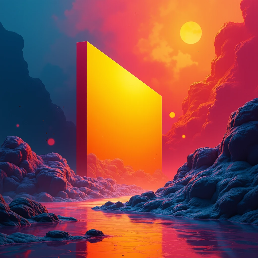 1 color shape background - SeaArt AI