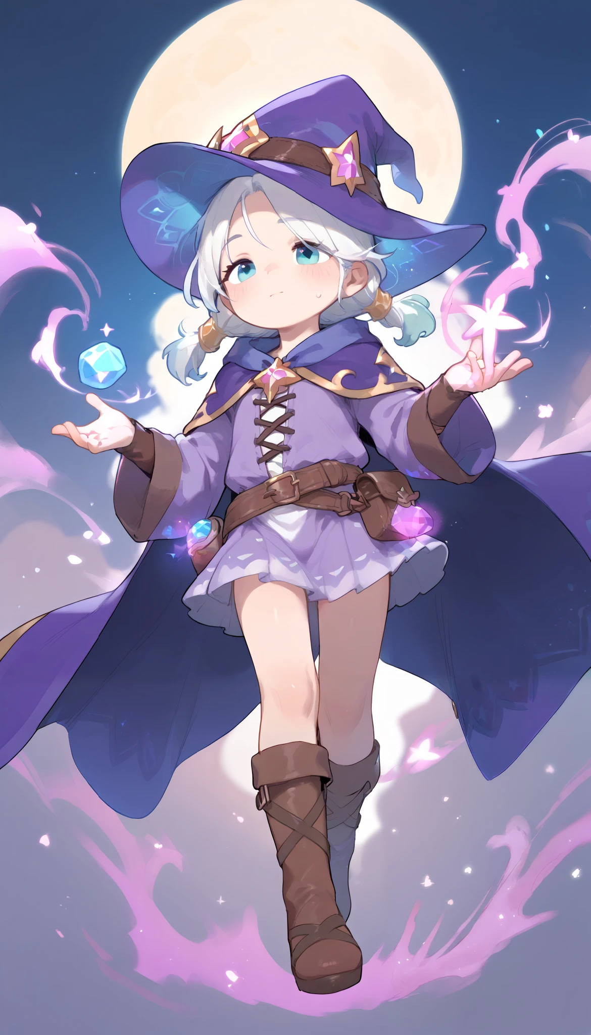 Wizard Riley Anime - style image of a woman dressed in a witch costume - SeaArt AI