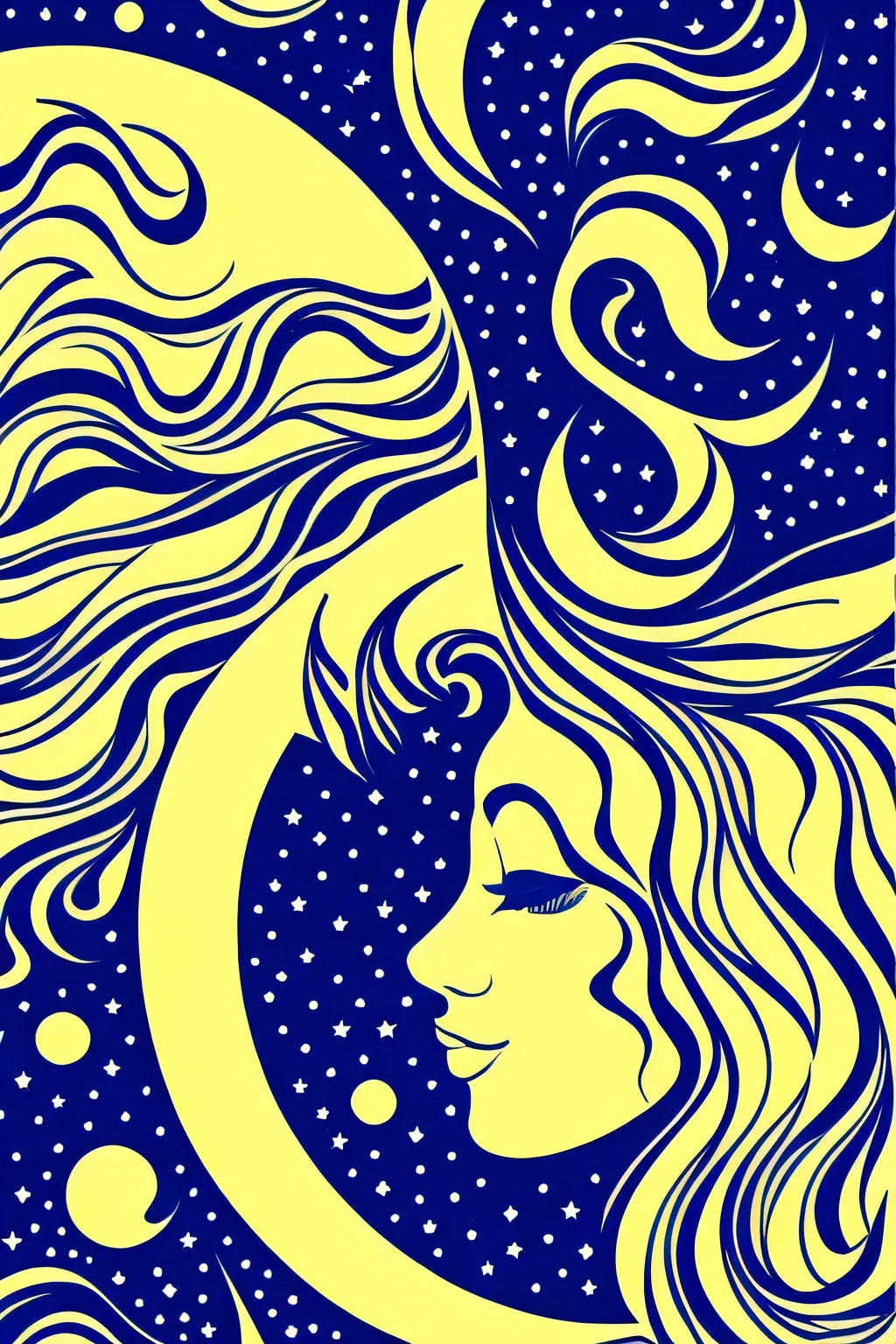 a beautiful woman with a moon face, mystical moon goddess, elegant portrait, ethereal moon illustration, intricate moon vector art,, elegant moon vector illustration, serene moon woman face, mystical moon logo design, dreamy moon face vector, mystical moon deity portrait, celestial moon goddess illustration, detailed moon face vector art, elegant moon woman vector, intricate moon goddess vector, detailed moon face logo, glowing moon woman illustration, circular, artistic logo, moon