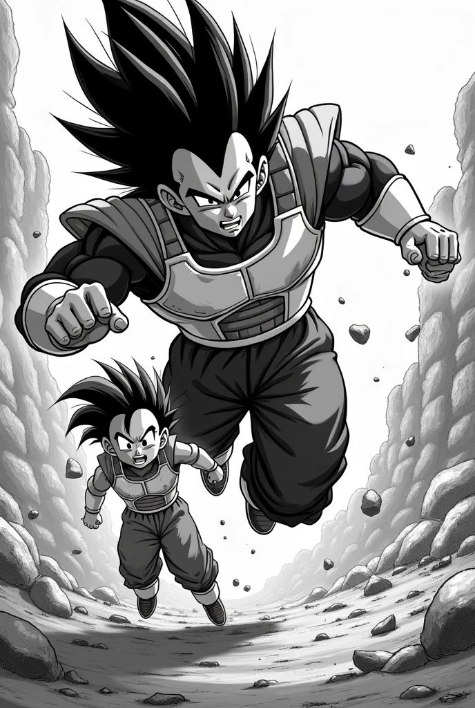 Goku and Vegeta both have sex with Chi-Chi