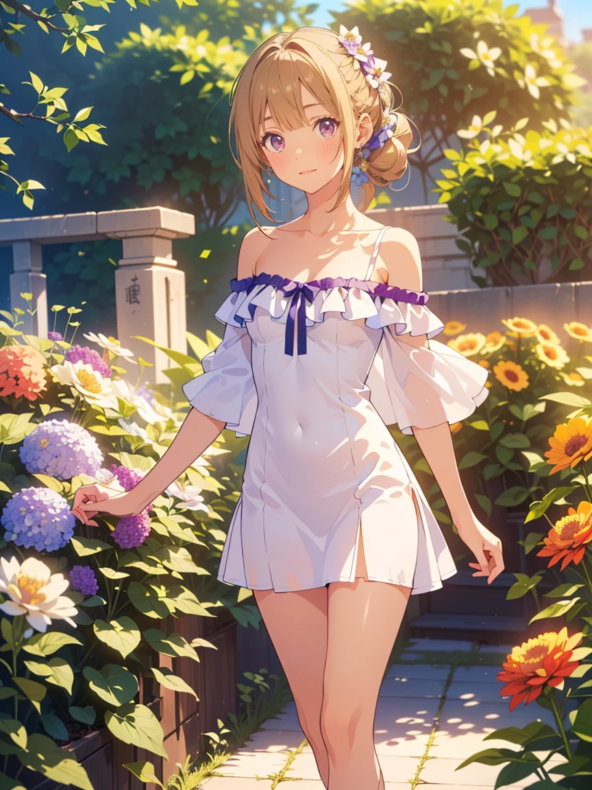 ((Highest quality、、masterpiece:1.3)), Upper Body、Long legs、Sharp focus:1.2, Beautiful woman with perfect figure:1.4、(Smiling:1.2), double eyelid、30-year-old female、Sexy pose、((((Close your mouth、One Woman、Bunny girl、field、full moon、night、bouquet))))、(((((Hands on the side of the body)))))