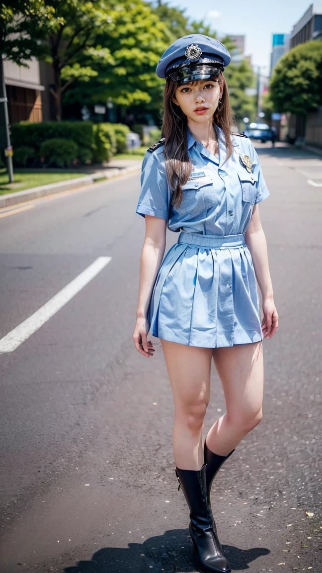 (8k、Raw photography、Highest quality、masterpiece:1.2),(Black Hair、Dark Eyes:1.9),(:1.6)、View your audience,Viewed from the front,White skin,(:1.4)、(Tight waist:1.6)、(Clothes that accentuate the shape of the breasts:1.0)、(Big Breasts :1.3)、Slim figure、Ultra-high resolution,beautiful,beautiful fece,(One person、No background:1.9),whole bodyボディー,Japanese women,(reality的:1.37)、Photon Mapping,reality、(Baby-faced and cute: 1.4)、(Cute Smile: 1.8)、(Round face: 1.8)、Radio City、Physically Based Rendering、Depth of field rally background、photograph, (I can see your knees、Thigh close-up:1.8),(:1.6),whole body、Great quality