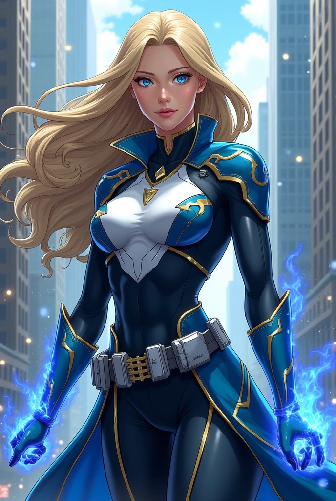 best quality, 1girl, mature woman, ((((tall)))) ((dark skin)), (small breasts), chubby, (muscular legs), long ((curly)) white hair with bangs, Storm, also known as Ororo Munroe, Marvel character, exposed shoulder (floating in the air), huge lips, eyelashes, blue eyes, gloves, angry, (simple background), close up