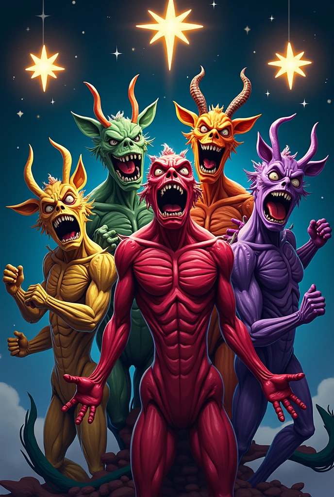 Kapiroto capiroti capirotu of fire ugly creature ugly more uglier than SatanKapiroto capiroti capirotu of fire ugly animal ugly more ugly than Satan green like a goblin devil ugly ugly monster