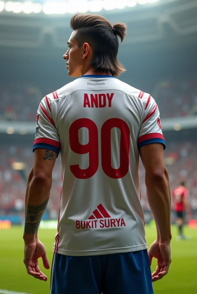 Created a player age bib 22 footballer text called .boyka