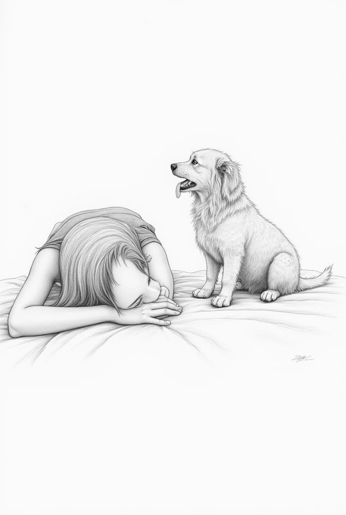 girl having sex w dog penetrating her vagina