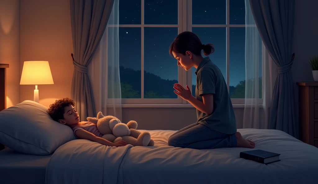 Mom blames her child for going to bed