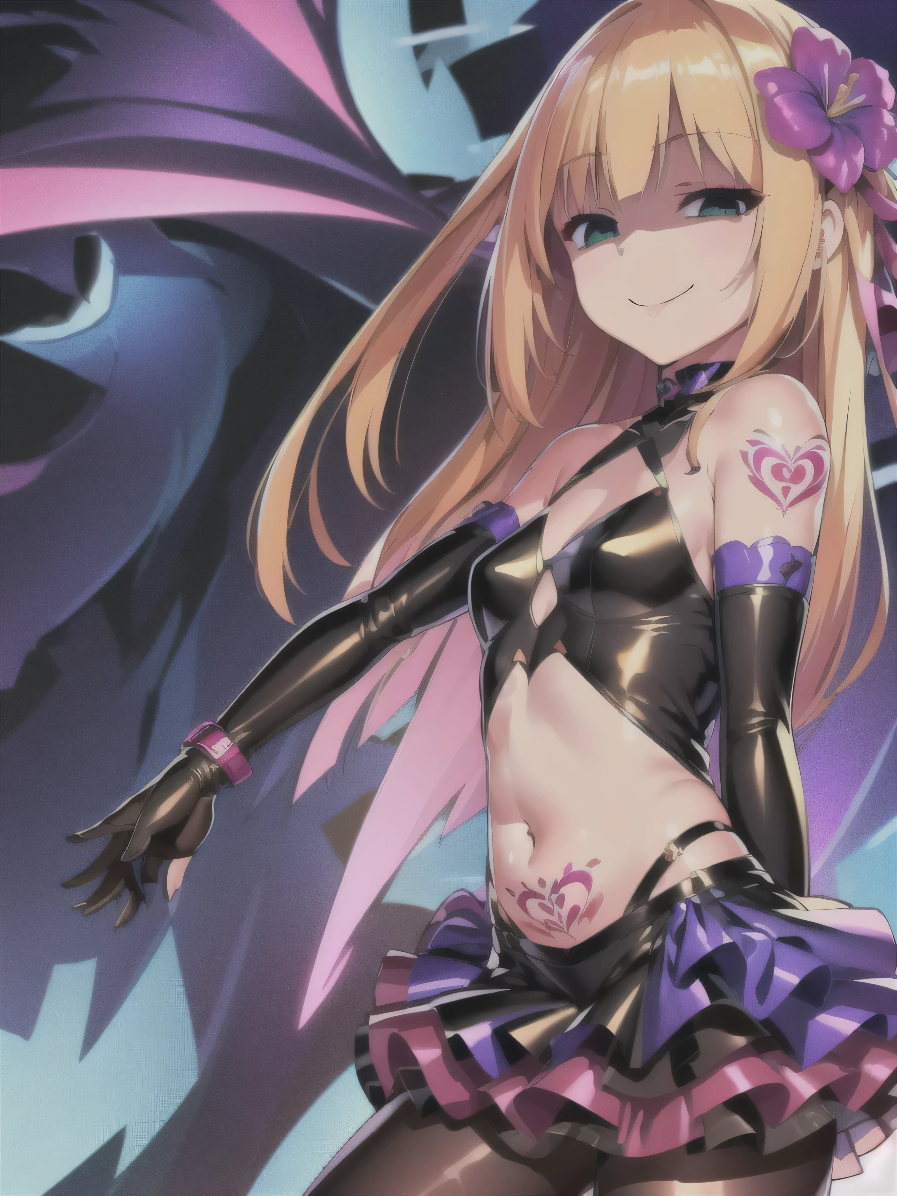 {konjiki no yami}, {to love-ru}, yabuki kentarou, blonde hair, {loli},very long hair, dark red eyes, medium breasts, hair between eyes, {black short dress}, star-shaped clothing cutout, black detached sleeves,) bare shoulders, black thigh belt, ahegao, smile, crying, 1boy,1girl,reverse suspended congress, cum in pussy, looking at viewer, nipples, sex from behind, orgasm,bedroom,pussy cum,large penis, corruption