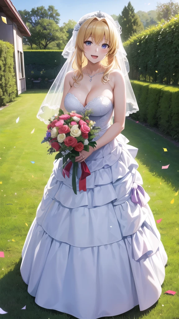 RAW photo, (a photo of 25y.o. woman:1.1), wedding bride, breasts, red hair,