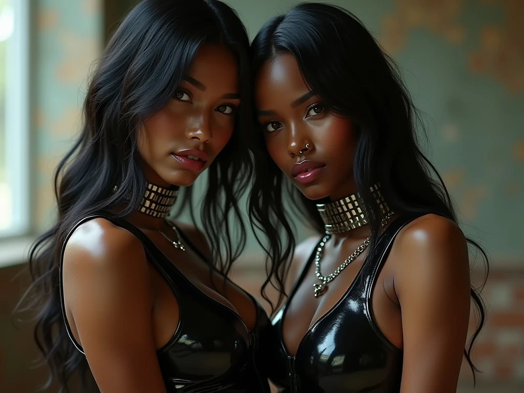 Black woman and white woman