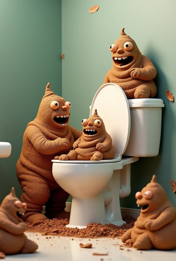 solo, grumpy golden retrievers sitting on toilet, three identical heads on one body, bald, golden retriever ears, tail, masculine, necks, pixar eyes:1.1, adult, male, 50 years old, by dramamine, (obese, dadbod, chubby, big belly, sweaty, yellow fur, bathroom background, (shirtless, nude, flaccid penis, hairy testicles, big nipples), correct hands, correct anatomy, (ultradetailed, best quality, detailed masterpiece, highly detailed masterpiece, 4k, professional cartoon:1.7), (natural pose, sitting on toilet)