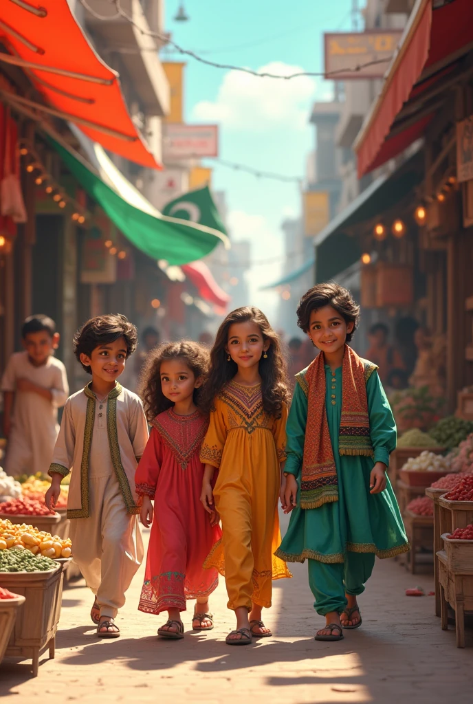 (photorealism:1.2), beautiful  boys , waking  on  road wearing loose off-shoulder top, pakistan falg t shirts pants, long curly hair, , soft lighting, 
 background, rain and they going alone cozy relaxed pose, realistic, intricate details, warm colors, by Greg Rutkowski, by Alphonse Mucha