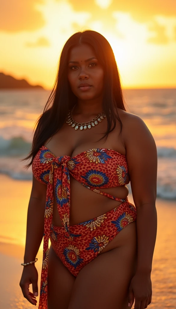 Chel the road to el dorado, tanned skin, curvy, Aztec woman, Hime cut, plump lips, Chel, tube top, Chel outfit, sassy, Aztec clothes