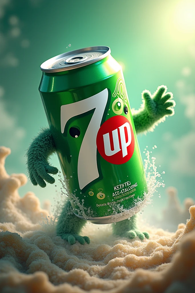 Beverage warehouse mascot in the shape of a vodka bottle 