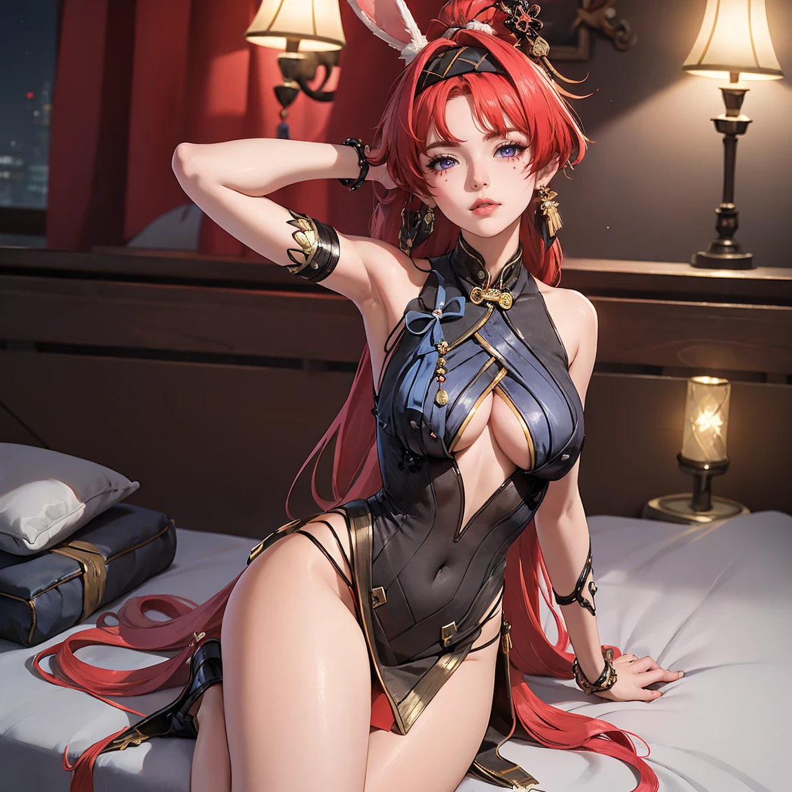 Hyper detailed image, ultra high definition, 16k, professional photo, (Realistic photo of Goddess Freya Grand Cross, goddess of beauty), she is on the side, legs tight with a micro swimsuit dress halfway showing Pussy and bare feathers, swimsuit dress with legs naked showing Pussy, thong showing Pussy, woman goddess of beauty, beautiful perfect, Long orange hair with braid next to the ear., two strands of hair between his eyes, bright golden honey eyes, sexy facial expression, ((sexy woman Goddess Freya in a sexy swimsuit micro dress showing her pubic hair, flexible body, curva sexy, impertinent is, she lies on her back showing her big impertinent is looking back, ((sexy orange and white dress with gold details, erotic white stockings, armor shoulder, posing naked)), better known as beautiful, sfw huge old, Giant came out of the impressive goddess costume, blonde goddess, Huge naked)), sfw, Thick, Goddess of beauty freya, oppai, A juicy human peach, ( (She is wearing a sexy long white and orange dress, ((no panties showing red pubic hair sticking out of clothing, deep marked Pussy, gigantic old sticking out of the dress)), showing Pussy, Pornography, HDR, bare legs Exposed, open showing Pussy, showing Pussy, redhead pubic hair)), big stretched ass, Exhibition, accessories and earrings, erotica showing her impressive ultra large old outside her clothes, beautiful and perfect, naked ((natural gigantic flaccid old, old, long ultra -giant and pointy old sticking out of the erotic dress)) large old, without wearing panties, Slim and curvy body, dark background, ((she doesn't wear panties, (red pubic hair on display), lifting the dress with the hand, Pussy)), Thick piernas abiertas, Expose, showing the micro swimsuit trapped in the vagina, flexible body, amazon warrior, Perfect hands and fingers, sexy goddess Freya, Official character art, realistic photo, hyperrealism photo, sharp fo