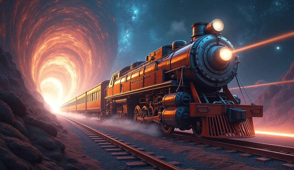 Time-Traveling Train, science fiction