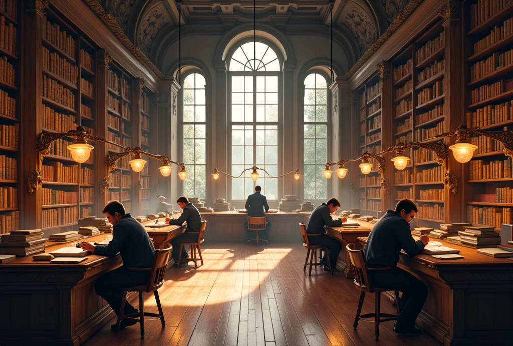 Real Libraries Real library - SeaArt AI