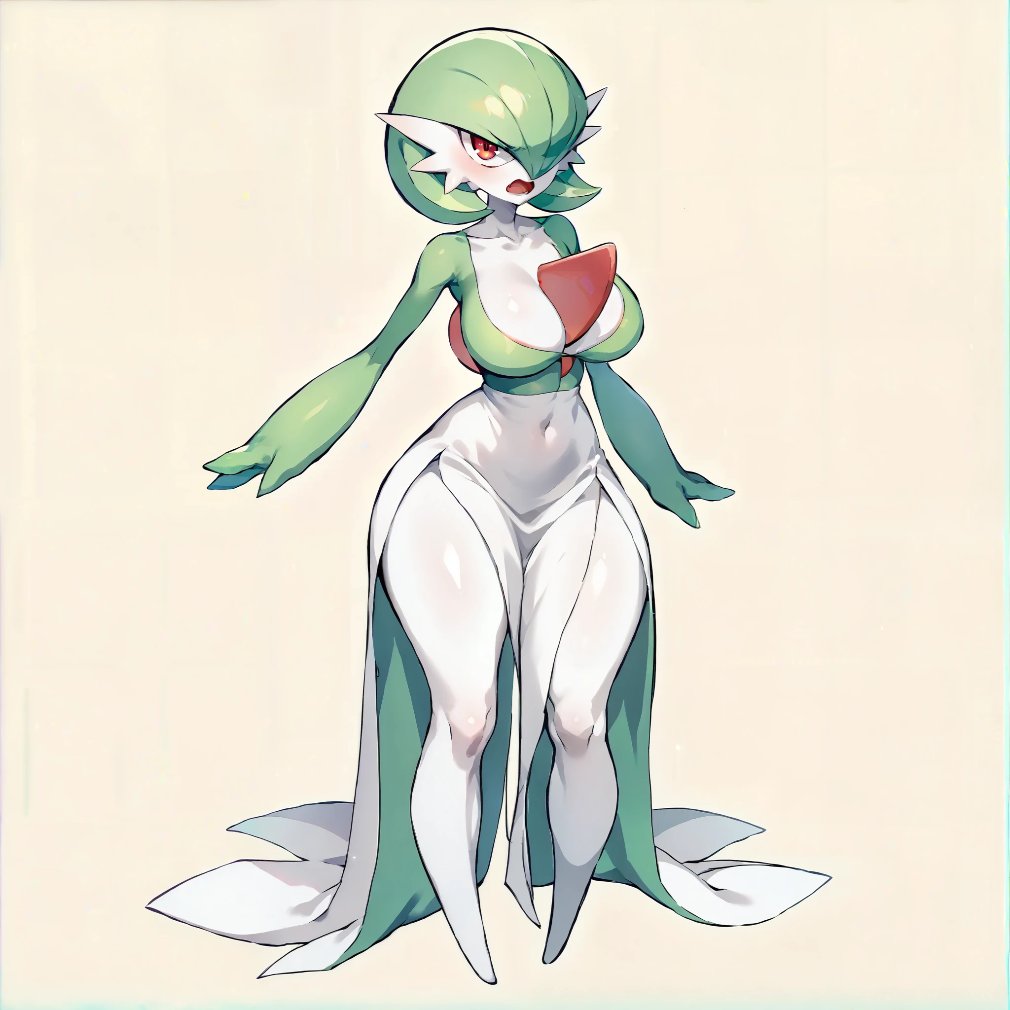 score_9, score_8_up, 1girl, gardevoir, happy, full body, outdoors, human proportions, looking at viewer, by diives, pregnant, pregnancy, shy smile, rubor, mirada tranquila, tranquila, manos en la cadera, hands on belly, bikini, senos, senos femeninos, senos grandes, big , lago, fondo de lago, en un lago.