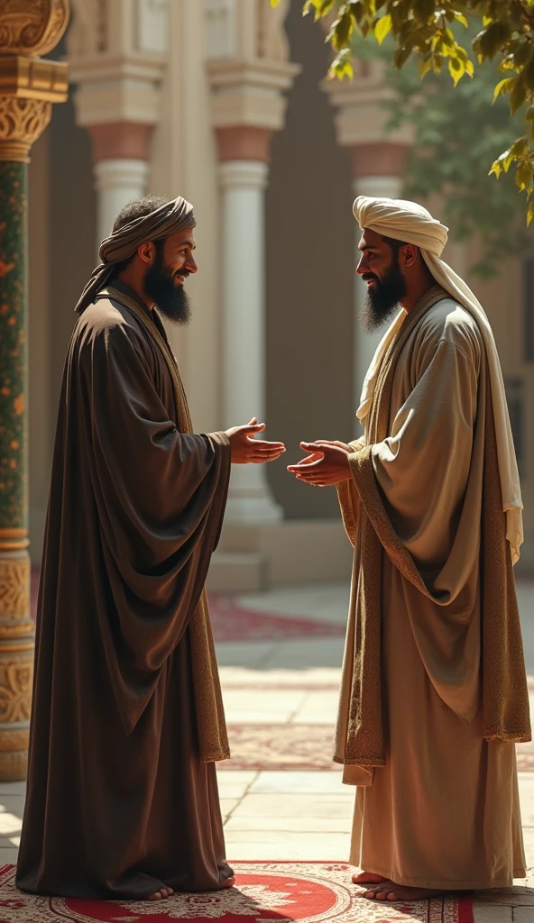 A Muslim commands another Muslim to do good and forbids evil 