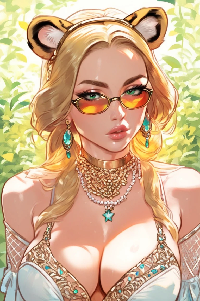 by gil elvgren, by sakimichan, (((sexy alternative girls))), (PERFECT SEXY FACE), (DETAILED PUPILS), medium BREASTS, (HIGH DETAIL), NAUGHTY FACE EXPRESSION, flushed cheeks, (realistic), (white skin), ((masterpiece)), eyelashes, eyeshadow, lips, makeup, nose, parted lips, navel, ((super realistic digital art)), ((two long braids)), ((beautiful landscape)), (white girl), ((blond)), ((choker)), reminiscent of fantasy art, digital illustration, high-definition resolution, freckles, (night), (fantasy), ((dreamlikeart style redshift style analog style)), (european girls), (((hippie outfit))), ((in asia park)), (wet breaths), ((((two characters)))), (touching girl), ((very sexy)), (wavey lines), ((alex grey)), ((spiritual dimension spirals)), ((((fractal shape trees)))), (((meditate position))), mystical makeup, ((lsd effect)), ((schoolgirl)), ((glowing chakras)), ((saint sunrays)), ((detailed shadows)), ((psychedelic river full of rainbow water)), (sacred architecture, arcades)