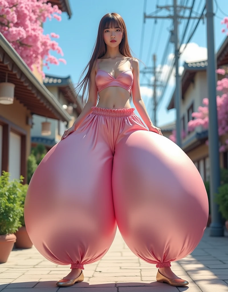 Twintails Hair Bow, black hair,Big Baby Bump pregnant, pink bunnysuit, Big boobs, nipple, cum, Big Black Balloons,16 years girl, Big pregnant Belly, Big Pregnant girl, Largest Belly of Pregnant, Huge Pregnancy, background bar ,Huge 9 months Pregnancy Belly,huge belly expansion, huge belly girl