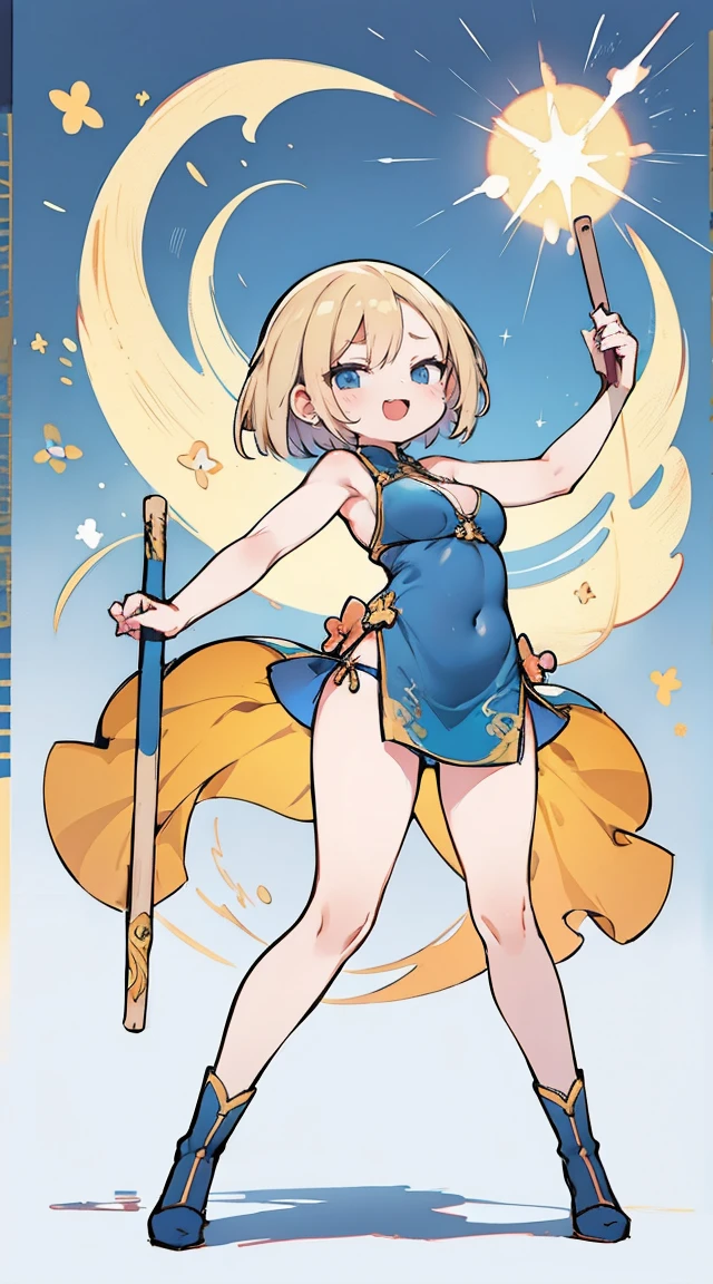 (masterpiece:1.6, best quality), (finely detailed beautiful eyes: 1.2), 1girl (masterpiece), (best quality,)(shiny hair), (shiny skin), (shiny skin), blue sky, cloud, stretching arm, smile, bare shoulder, collar bone, IrohaBase