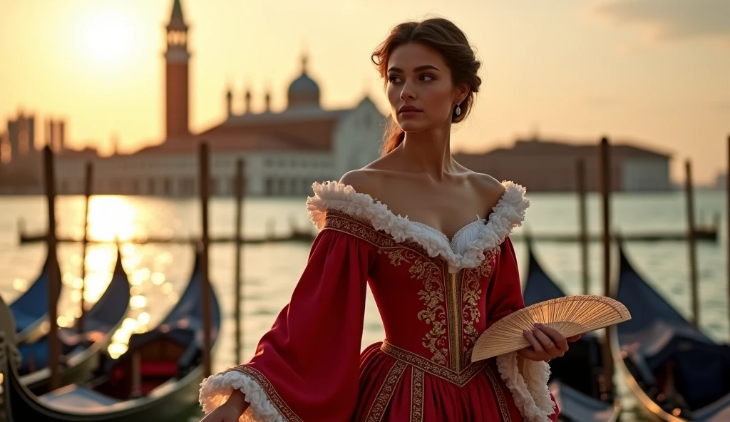 Photorealistic head-to-toe image of a gorgeous brunette woman wearing a tight formal gala-dress and a large chupalla-hat, hair in a bun, hair-bun, Colorants naturels, pose dynamique, Kinematic image, detail Gorgeous face, detailed skin, (Epic science-fiction heroine, fantasy world, Femme fatale, (inspired by Tomer hanuka, Victor Mosquera, jean giraud moebius)) Looking with purple eyes on camera, Rendu octane, Hdr, couvrir, unzoom, luminisme, Bar lighting, complexe, 8k Resolution Portrait Bioluminescens Fractal Isometry Details : Stunning realistic photography.
