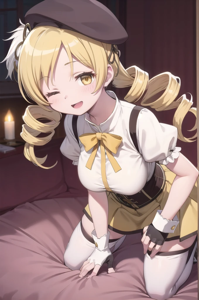 masterpiece,best quality, ultra-detailed,1girl(sakurai momoka, lovely small breasts, wavy hair,blonde hair, headband, pink flower in hair, closed eyes), a pained face, open  mouth(Screams, Saliva),  head tilt, nose blush, blush, solo, gold dress(ornate dress), bare shoulders, frill, bows, white panties, white lace thighhighs, in the locker room,wall, kabedon  pov, kabedon  against  wall, standing, spread legs, hands up, 1boy, sex, hetero, sex, sex from front, pussy, penis, cumdrip from her pussy, top view 