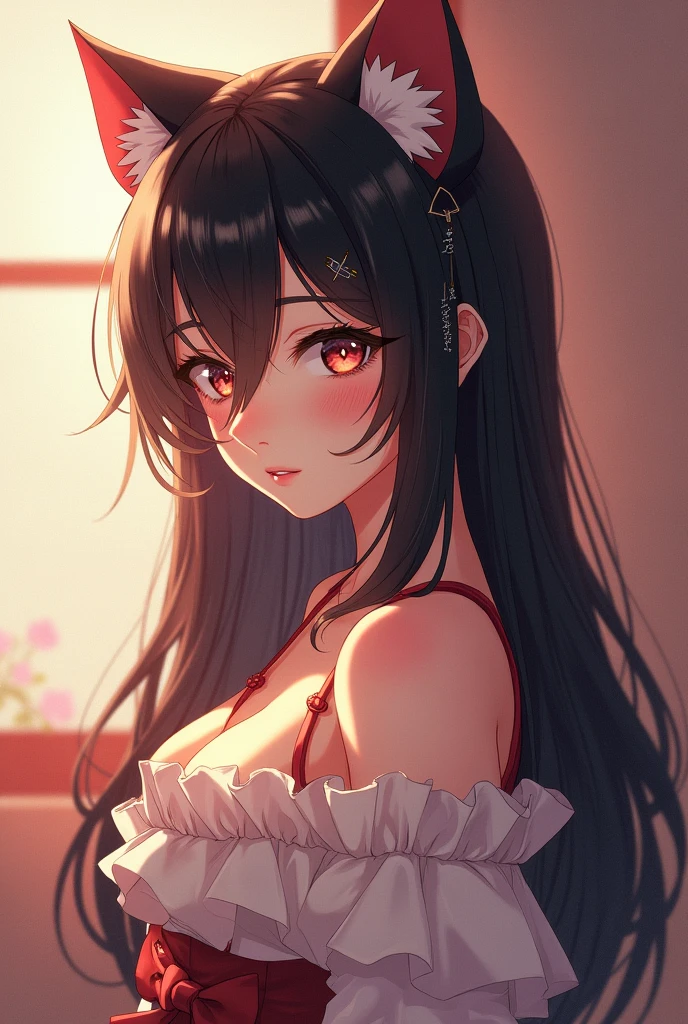 Nezuko Kamado without clothes