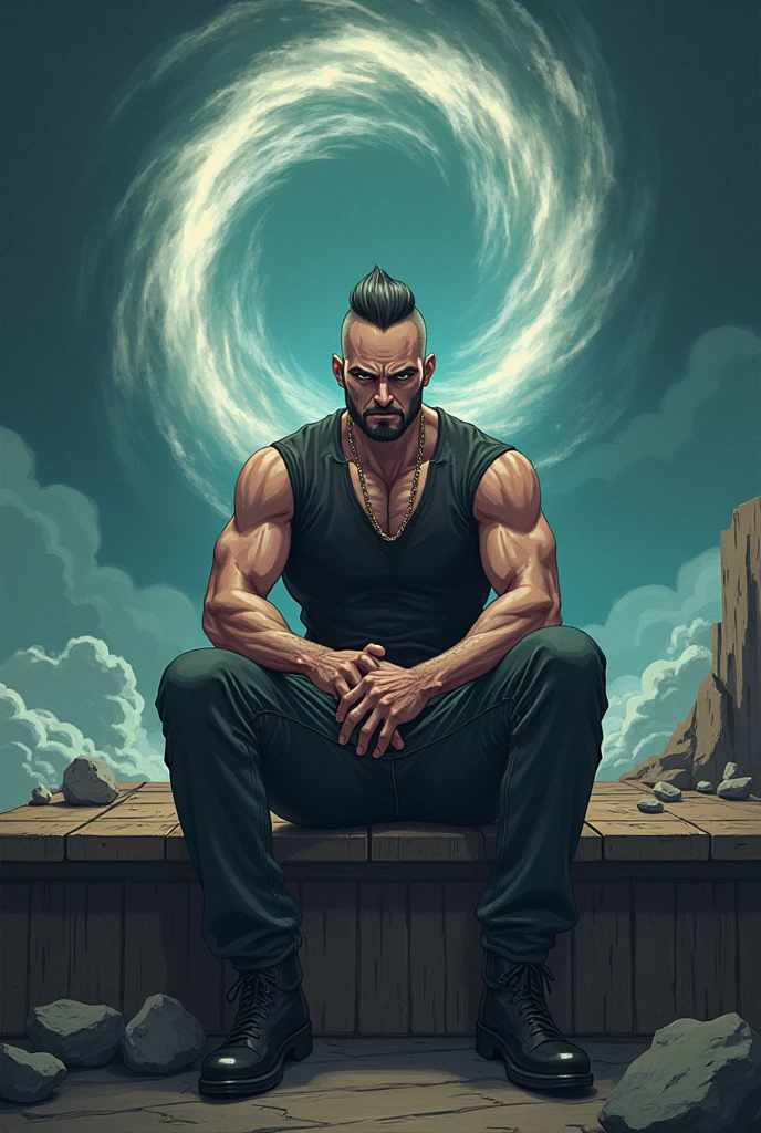 A mature male,Attractive facial features,Middle Age,(Brush cut),Slag,Muscular,vast pecs,Huge crotch bulge,Bare pectoral muscles,Briefs,Get wet,Leg-to-toe unobstructed,rich body hair,(Sit on the reef and gaze up at the sky:1.5), Male gaze,intricately details,high detal,High- sharpness,High picture quality,tmasterpiece,full bodyesbian,in a panoramic view,Background with:Planet surrounding,The calm sea reflects the brilliant night sky,Blue light source,Cool color picture