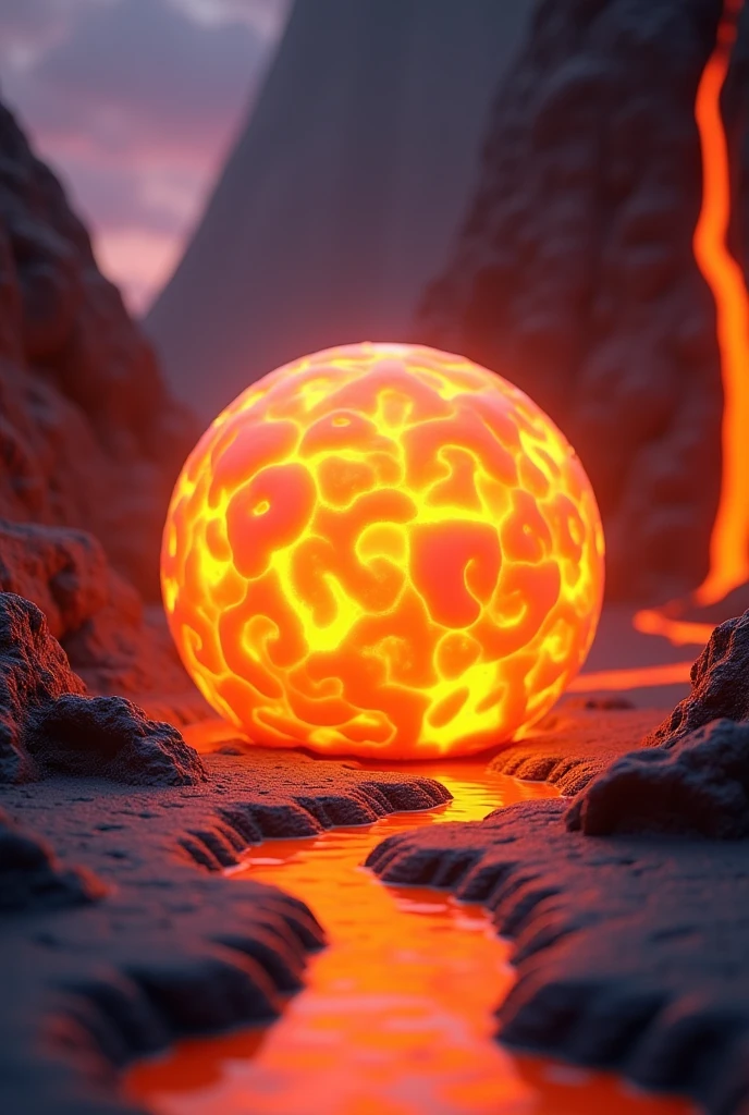  are made of lava ， Game Resources，  magma and lava ， Orange subsurface scattering， PBR Materials， Glowing lava ball，  stylized material bssrdf，  stylized PBR ， Volcano texture， Flowing lava， Lava texture， Smooth Shadows，  stylized 3d，Game assets，Cartoon，lava landform 
