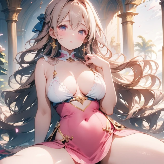 azuma\(azur lane\); Azuma \(Azur Lane\); anime - style image of a woman standing by the bedroom's doorway; door; chinese dress; qipao; azur lane style; from Azur Lane; long hair; wavy hair; black hair; large breasts; cleavage; thick thighs; shaped thighs; super detailed face; super detailed hair; super detailed body; super detailed hands; super detailed fingers; super detailed feet; super detailed toes; super detailed face; super detailed eyes; super detailed iris; super detailed pupils; looking at viewer; seductive anime girl; seductive look; sexy pose; full body; (full body shot:1.1); beautiful detailed eyes; beautiful detailed girl; curvy:1.1; dynamic pose; perfect eyes; perfect face; perfect retina; perfect hands; perfect fingers; perfect feet; perfect toes; ultra detail face; ultra detail hair; very detailed eyes and face; ambient occlusion; cinematic lighting; field of view; fluid motion; harmony; interconnected elements; movie lighting; photorealistic lighting; realistic shadows; (vibrant colors:1.05); vivid lighting; warm and cool color palette; (nsfw) Not Safe For Work; amazing; trending on artstation pixiv; 8k wallpaper; best quality; CG; detailed painting; fine detail; (High Quality:1.4); high resolution; huge file size; illustration; Intricate Details; masterpiece; (photorealistic:1.4); professional artwork; (raw photo:1.2); reflective art; sharp focus; super detailed; unified; very detailed; extremely detailed artgerm;