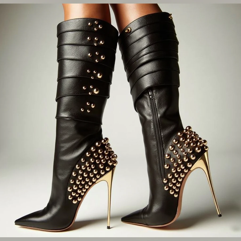 kinky boots, kintsugi <lora:kintsugi:1>