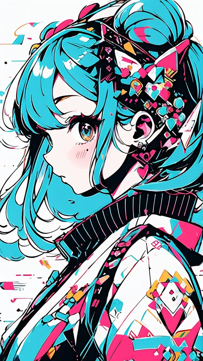 masterpiece,  最 High Quality  ,  Hatsune Miku ， High Quality ,   super detailed , 最 High Quality ,  very detailed, beautiful, masterpiece