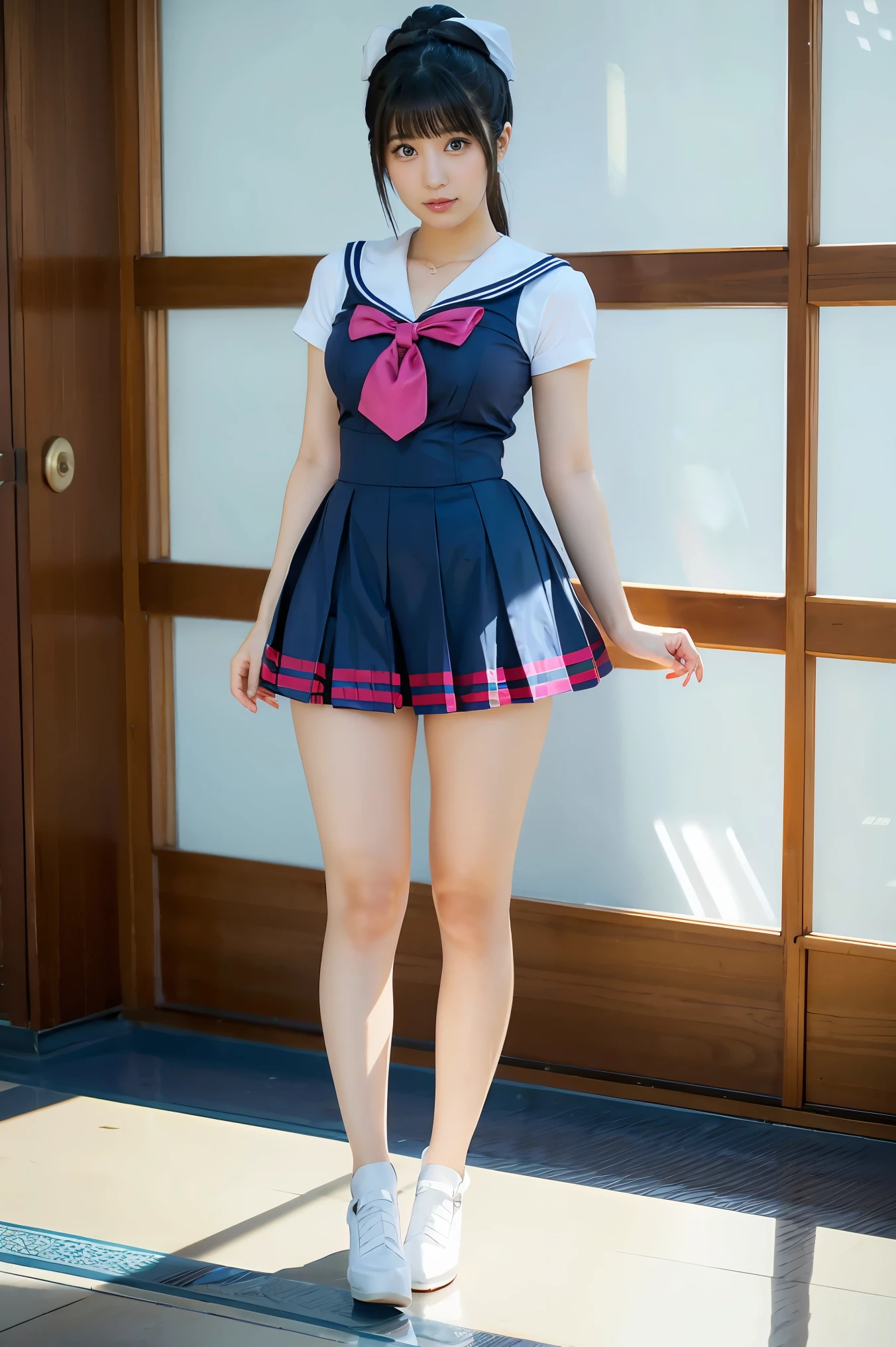 Sailor Moon, Tsukino, uniforme completo de Sailor Moon, Full body image