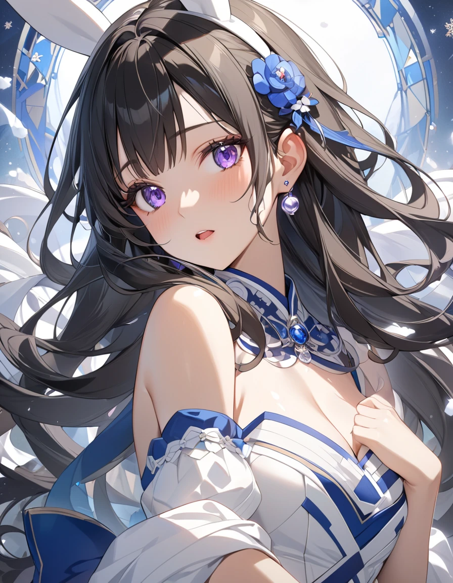 1 girl, smile, sparkling navy blue eyes, (black hair:1.5) ,Cute woman with short baby face, bandaged, small stature, small breasts, Full body, (masutepiece:1.2, Best Quality), (finely detailed beautiful eye: 1.2), (beautifull detailed face), High contrast, (Best Illumination, extremely delicate and beautiful), ((Cinematic Light)), Dramatic light, (Pale white background:1.5),Extremely colorful，Colorful，Ancient Egyptian mummy beauty，Beautiful woman wrapped in bandages，Bandages all over the body，choco skin,