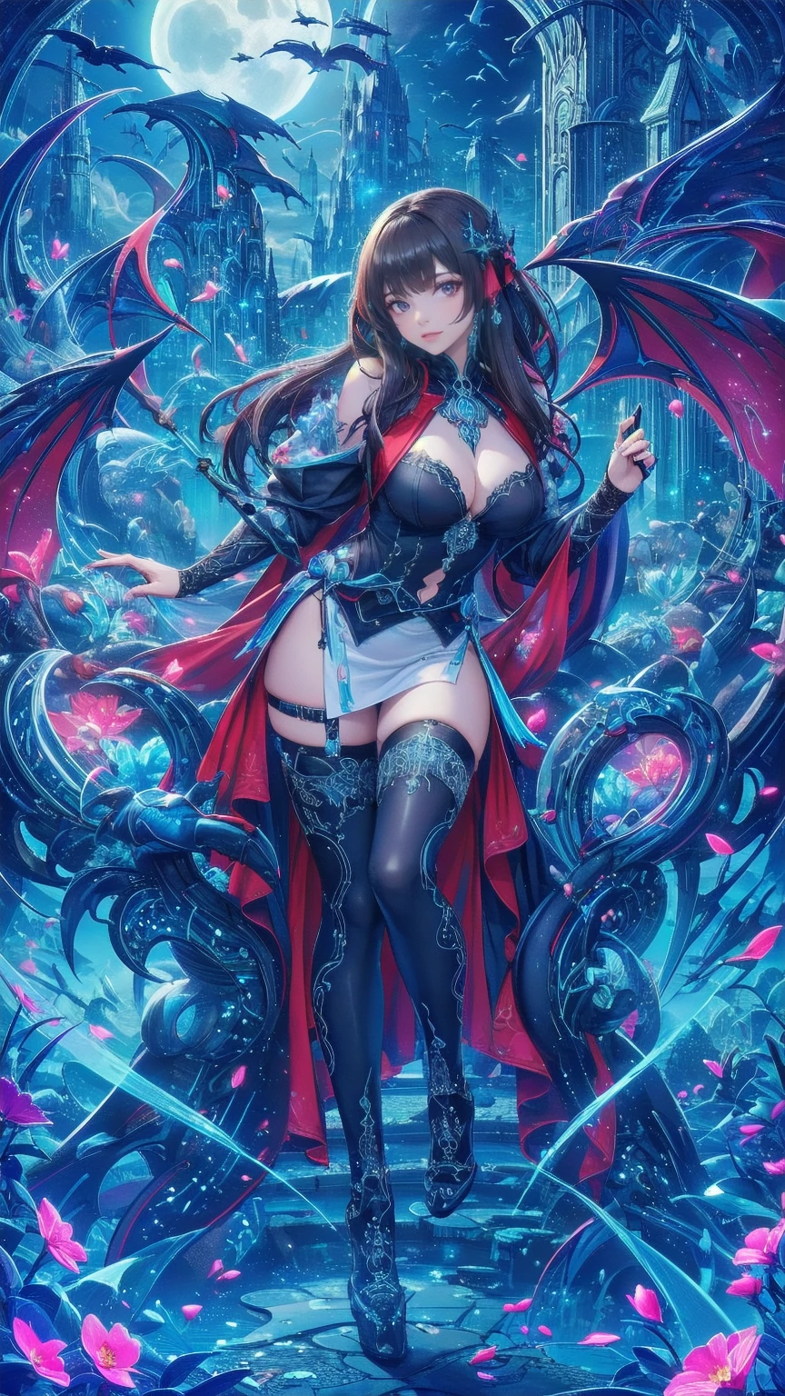 nude woman in a red dress with a dragon on her shoulder, nude, sexy , big breasts beautiful succubus, succubus in tight short dress, beautiful elegant demon queen, succubus | medieval, succubus, detailed anime artwork, demon anime girl, dragon girl, detailed digital anime art, by Yang J, detailed anime art, extremely detailed artgerm, detailed fantasy art, lilith